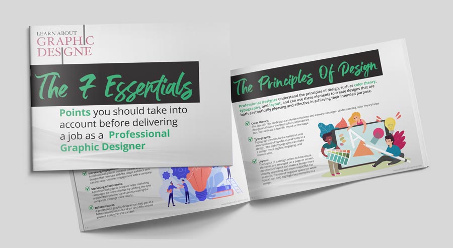 FREE PDF - 7 essentail tips if you want to be graphic deigner
